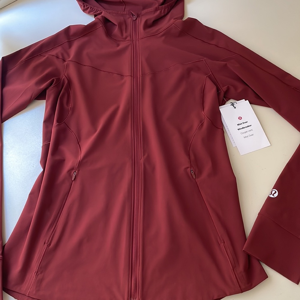 Lululemon Mist Over Windbreaker Cranberry Charm - Picture 6 of 10
